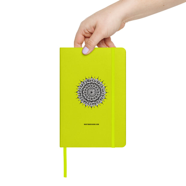 Mandala 10 Hardcover bound notebook