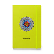 Mandala 25 Hardcover bound notebook