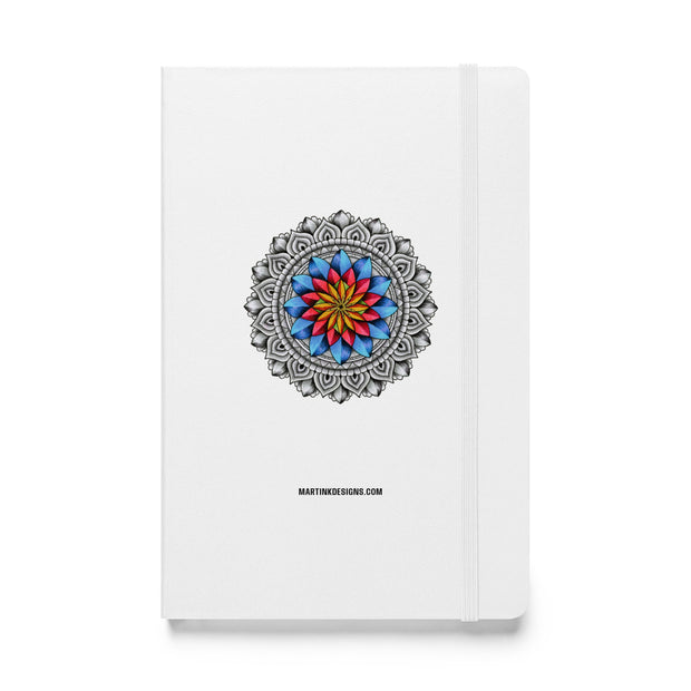 Mandala 25 Hardcover bound notebook