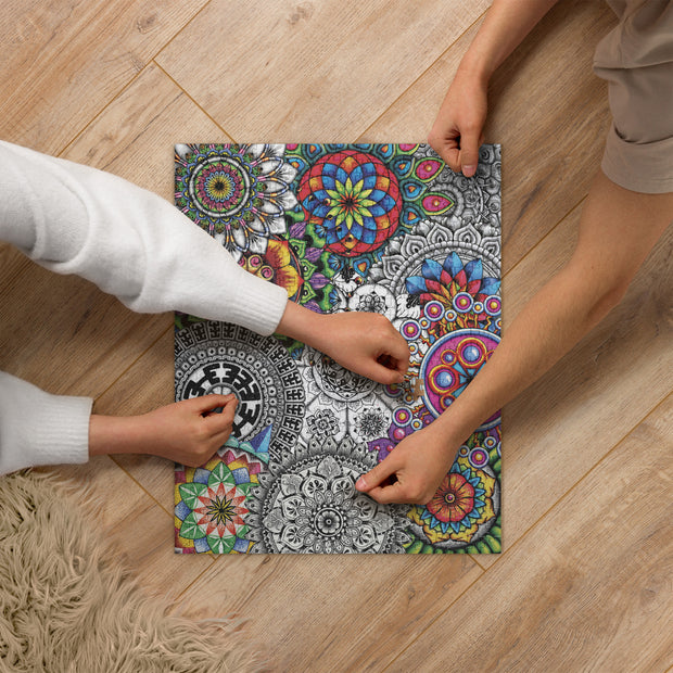 Mandala Collage Jigsaw puzzle