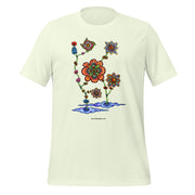 Steampunk Flowers Unisex t-shirt
