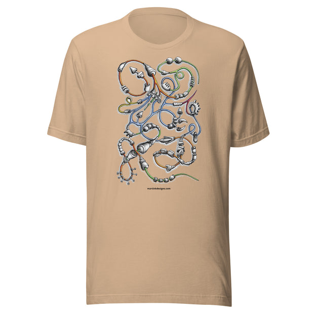 Steampunk Snake Unisex t-shirt