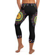 Mandala 24 Low Rise Capri Leggings