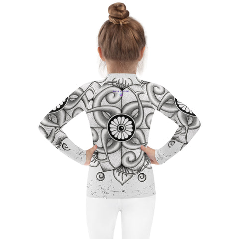 Mandala 28 Kids Rash Guard