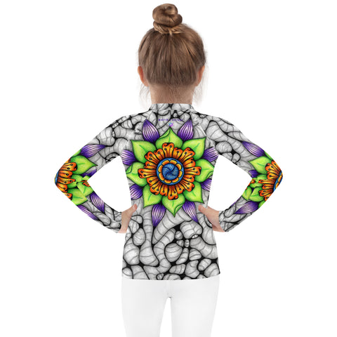 Mandala 6 Kids Rash Guard