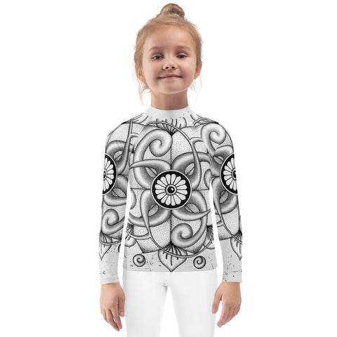 Mandala 28 Kids Rash Guard