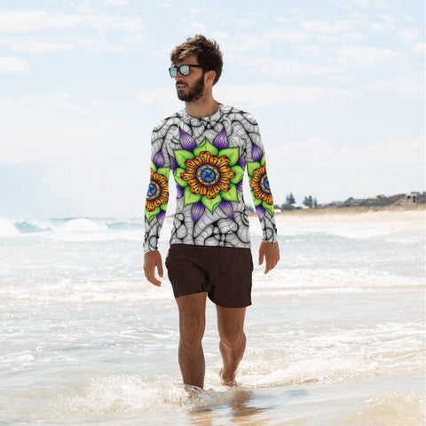 Mandala 6 Men's Rash Guard