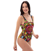 Bursting Heart One-Piece Swimsuit