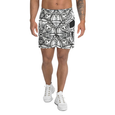 Mandala 15 Unisex Athletic Long Shorts