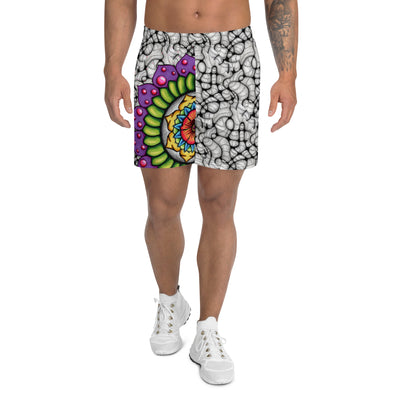 Mandala 20 Unisex Athletic Long Shorts