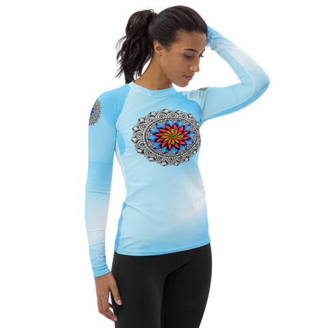 Mandala 25 Women's Rash Guard