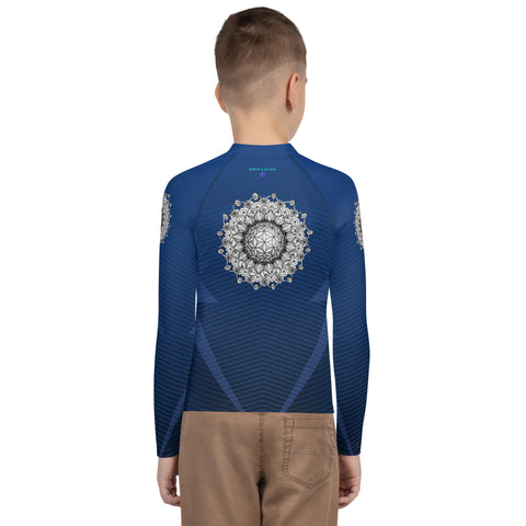 Mandala 4 Youth Rash Guard