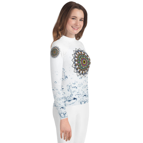 Mandala 23 Youth Rash Guard