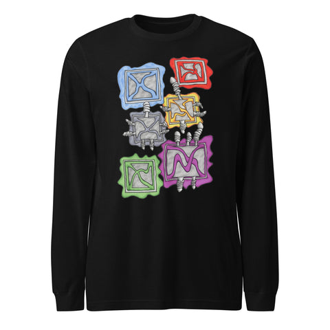 Binary Box Unisex Long Sleeve Tee - Martin K Designs