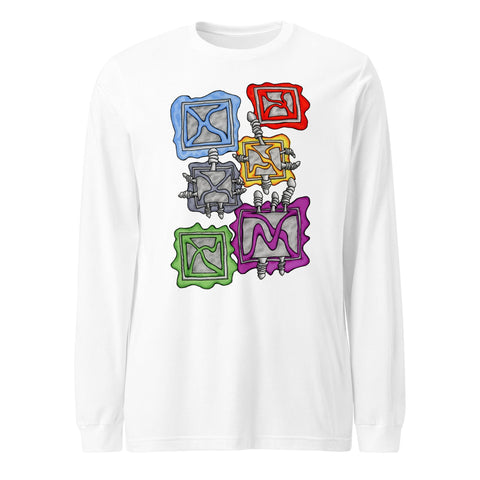 Binary Box Unisex Long Sleeve Tee - Martin K Designs