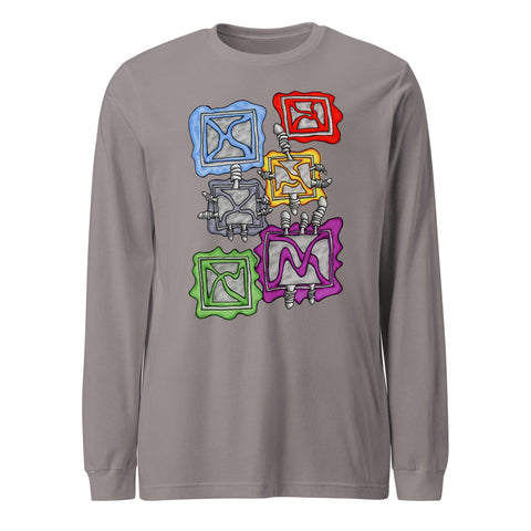 Binary Box Unisex Long Sleeve Tee - Martin K Designs