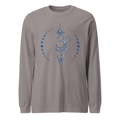 Breathe Sanskrit Unisex Long Sleeve Tee - Martin K Designs