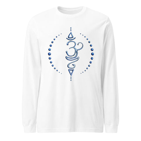 Breathe Sanskrit Unisex Long Sleeve Tee - Martin K Designs