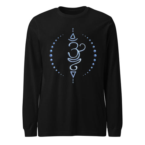 Breathe Sanskrit Unisex Long Sleeve Tee - Martin K Designs