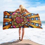 Bursting Heart Beach Towel - Martin K Designs