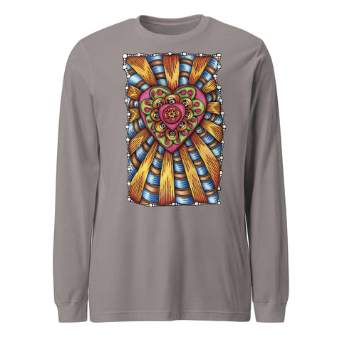 Bursting Heart Unisex Long Sleeve Tee - Martin K Designs