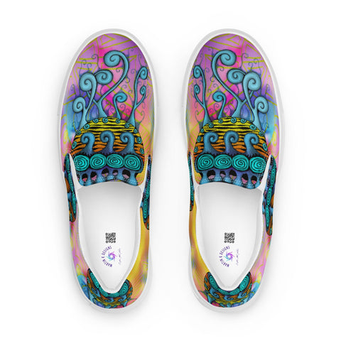 Creative Mind women’s slip - on canvas shoes - Martin K Designs