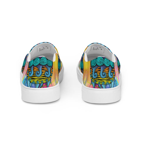 Creative Mind women’s slip - on canvas shoes - Martin K Designs