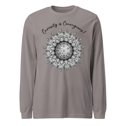 Curiosity is Courageous Unisex Long Sleeve Tee - Martin K Designs