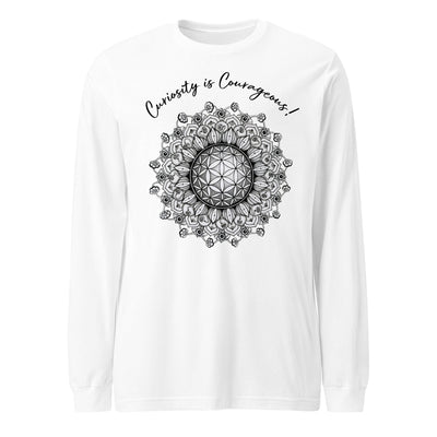 Curiosity is Courageous Unisex Long Sleeve Tee - Martin K Designs