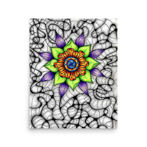 Ethereal Mandala Print - Martin K Designs