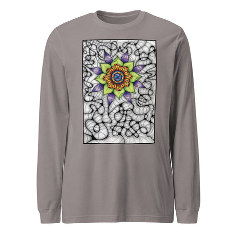 Ethereal Mandala Unisex Long Sleeve Tee - Martin K Designs