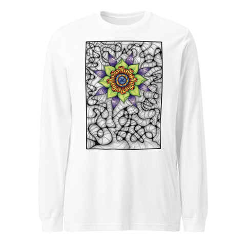 Ethereal Mandala Unisex Long Sleeve Tee - Martin K Designs