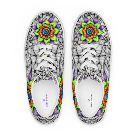 Ethereal Women’s lace - up canvas shoes - Martin K Designs