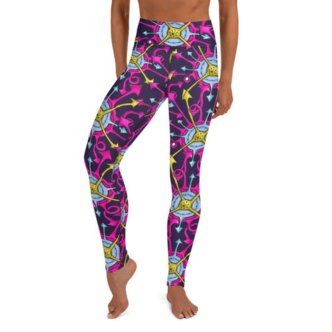 Everyway High Rise Yoga Leggings with Inside Pocket - Martin K Designs