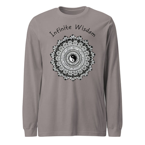 Infinite Wisdom Unisex Long Sleeve Tee - Martin K Designs