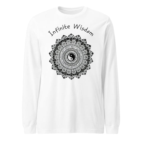 Infinite Wisdom Unisex Long Sleeve Tee - Martin K Designs