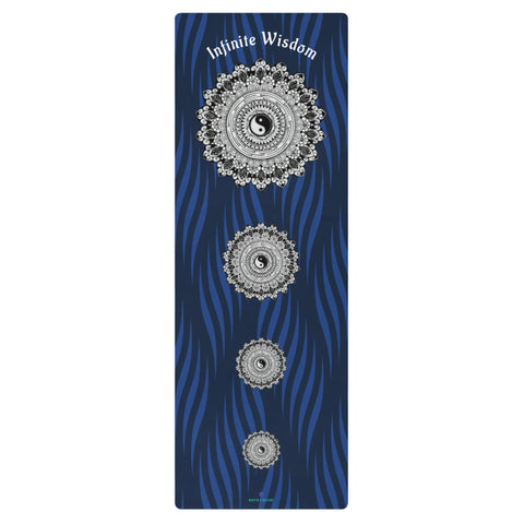 Infinite Wisdom Yoga mat - Martin K Designs