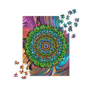 Interconnection Mandala Jigsaw Puzzle - Martin K Designs