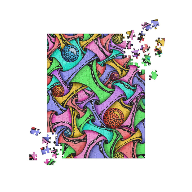 Layered I Jigsaw Puzzle - Martin K Designs