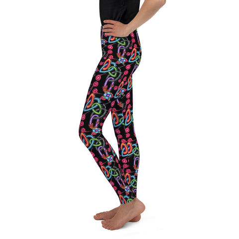 Life From Death Mid Rise Youth Leggings - Martin K Designs