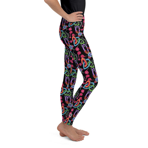 Life From Death Mid Rise Youth Leggings - Martin K Designs