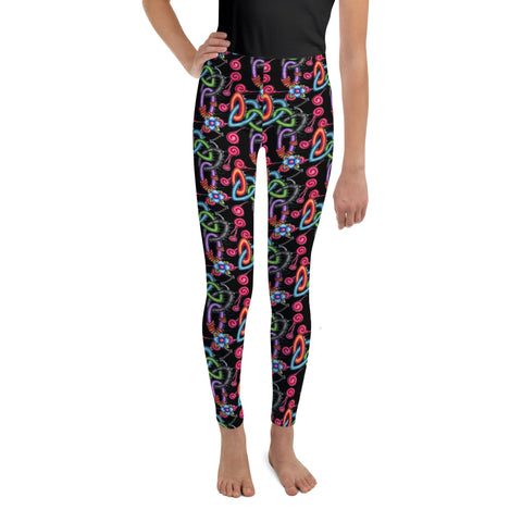 Life From Death Mid Rise Youth Leggings - Martin K Designs