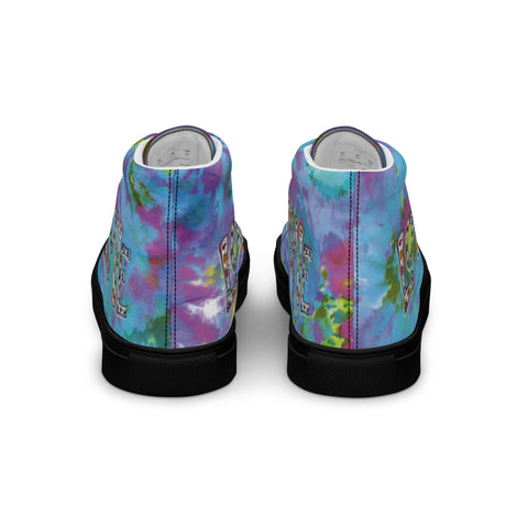 Love Women’s high top canvas shoes - Martin K Designs