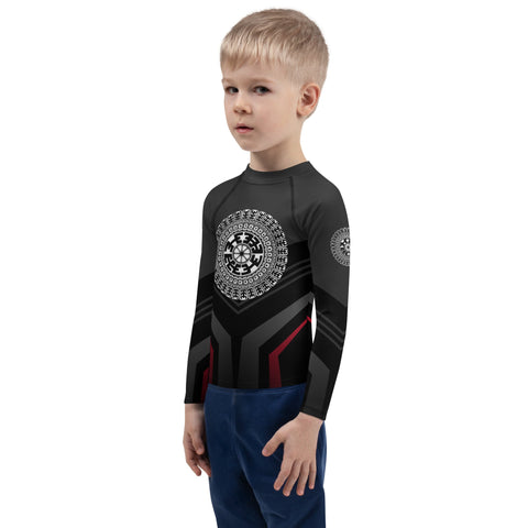 Mandala 1 Kids Rash Guard - Martin K Designs