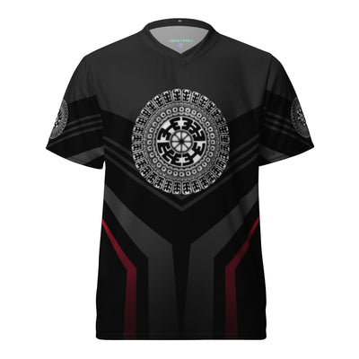 Mandala 1 Recycled Unisex Sports Jersey - Martin K Designs