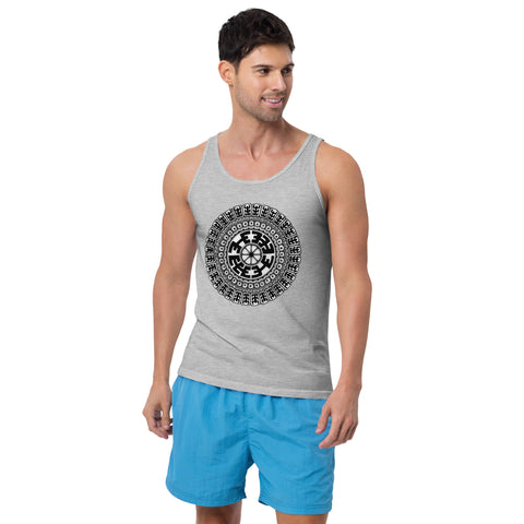 Mandala 1 Unisex Tank Top - Martin K Designs