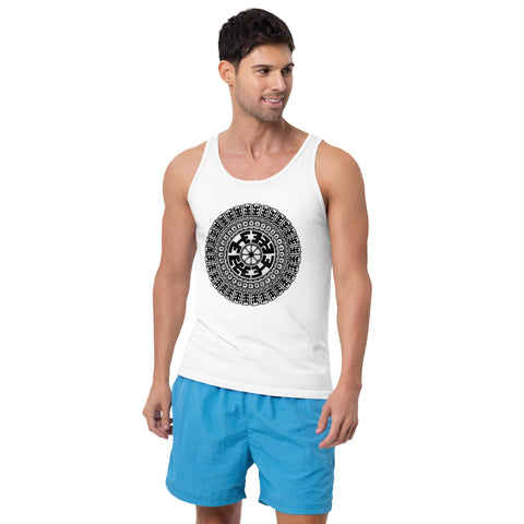 Mandala 1 Unisex Tank Top - Martin K Designs