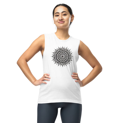 Mandala 10 Unisex Muscle Shirt - Martin K Designs