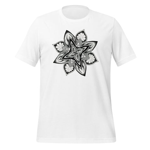 Mandala 13 - All Is Well Mandala Unisex Eco t-shirt - Martin K Designs