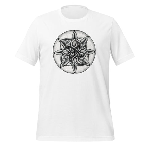 Mandala 14 - Change Unisex Eco t-shirt - Martin K Designs